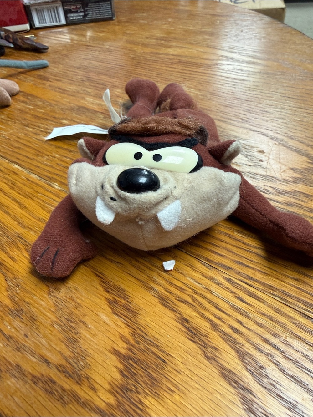 Warner Bros. Taz Plush Toy - Brown and Beige Stuffed Character